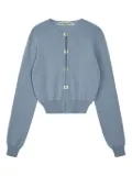 Rest&Recreation clip-fastening knit cardigan - Blue