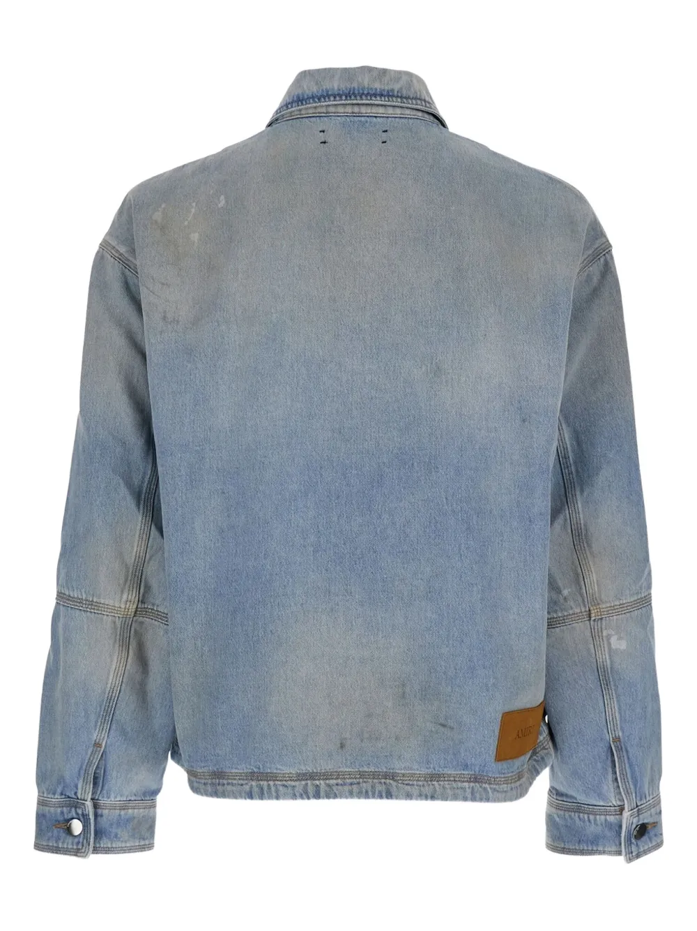 AMIRI logo-patch denim jacket | Denim Jackets | Image 2