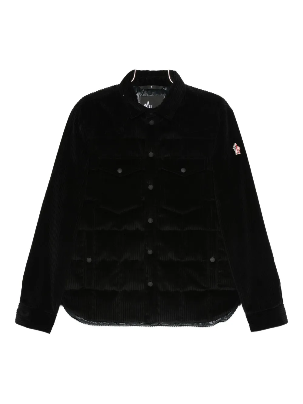 Moncler Grenoble corduroy shirt jacket | Black | Image 1
