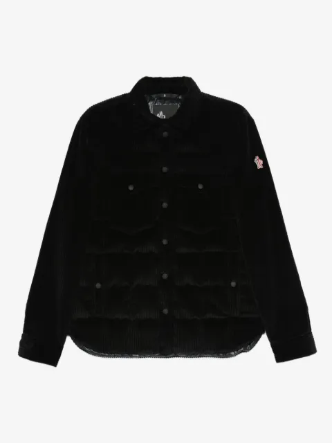 Moncler Grenoble Gelt corduroy down shirt jacket