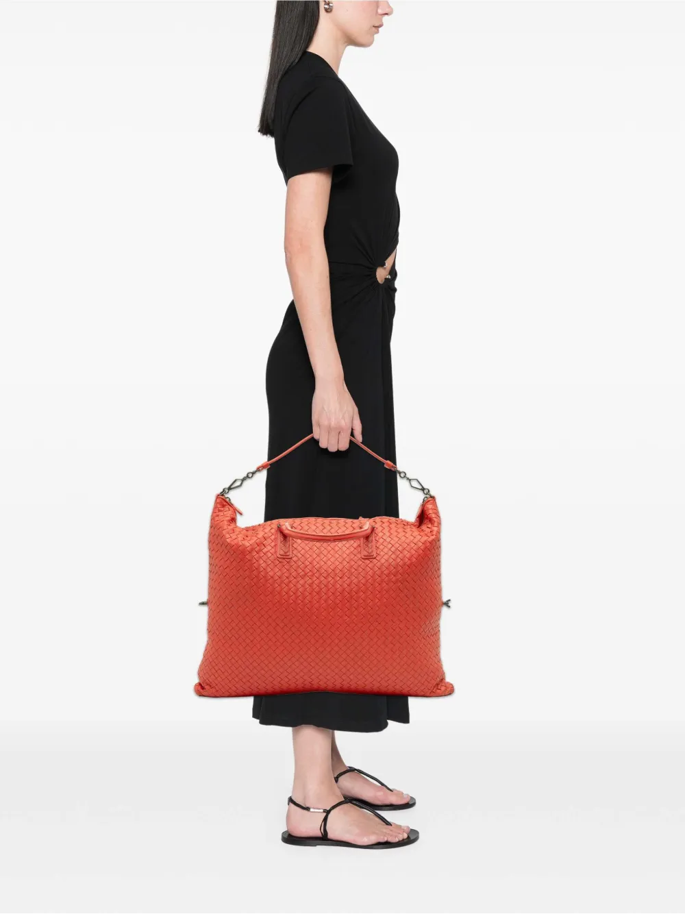 Bottega Veneta Pre-Owned 2012-2025 Maxi Nappa Intrecciato Convertible Tote travel bag | Pre-Owned | Image 2