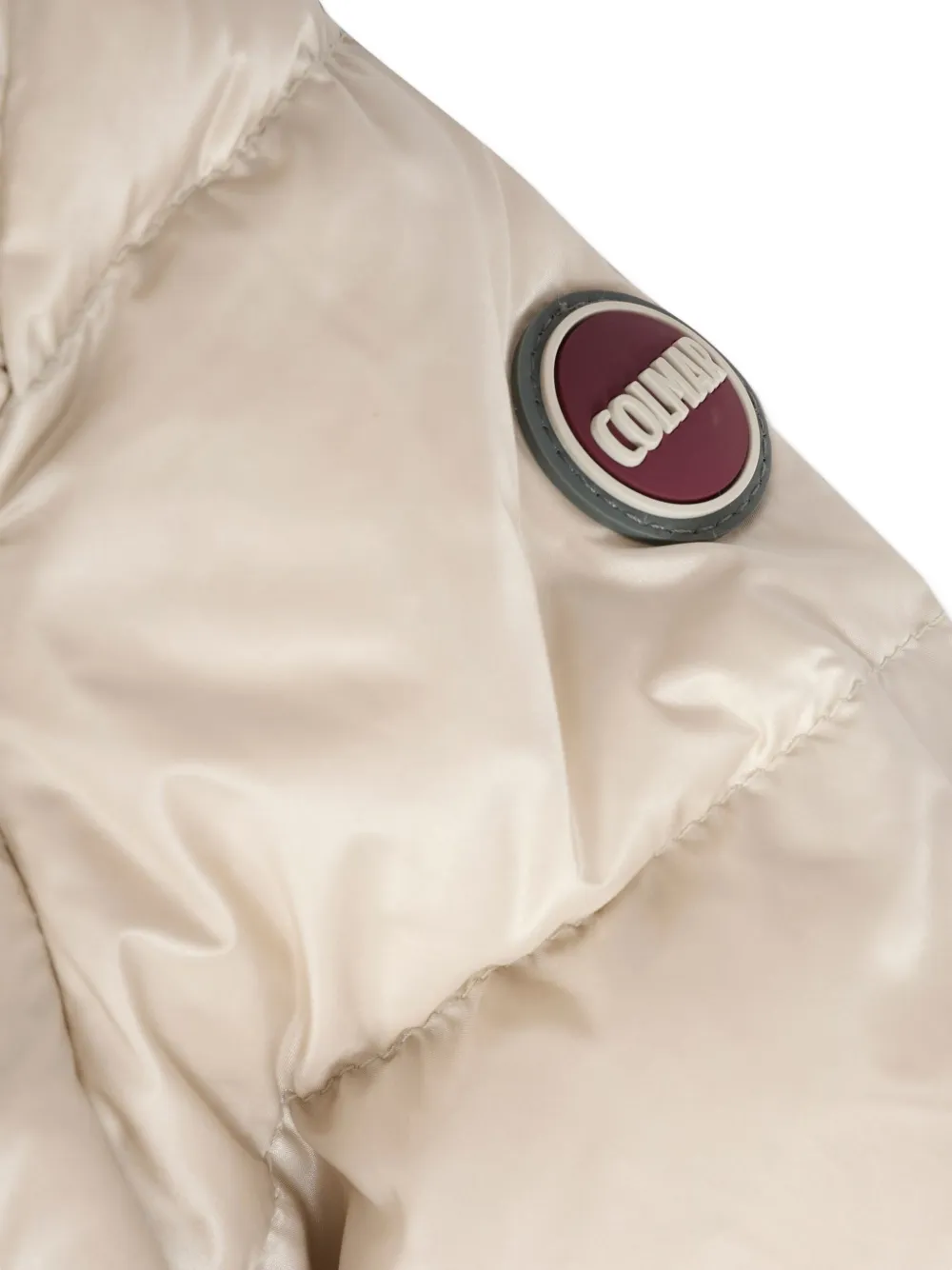 Colmar Fur-trimmed Quilted Jacket In Neutral