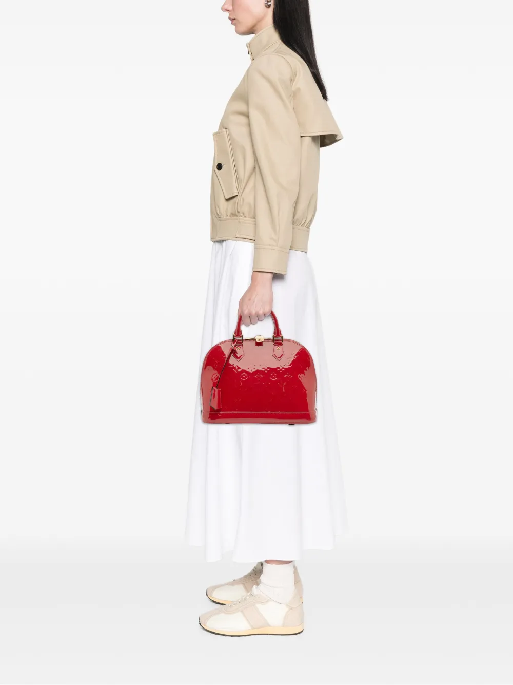 Louis Vuitton Pre-Owned 2013 Monogram Vernis Alma PM handbag | Pre-Owned | Image 2