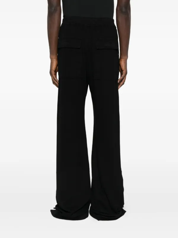 Rick Owens DRKSHDW ドローストリング ワイドパンツ Rick Owens DRKSHDW ドローストリング ワイドパンツ | ブラック