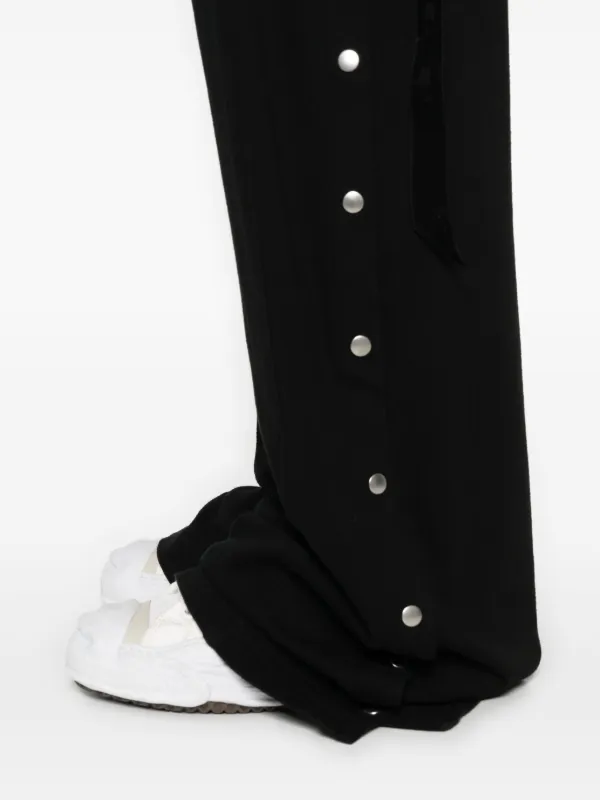 Rick Owens DRKSHDW ドローストリング ワイドパンツ | ブラック