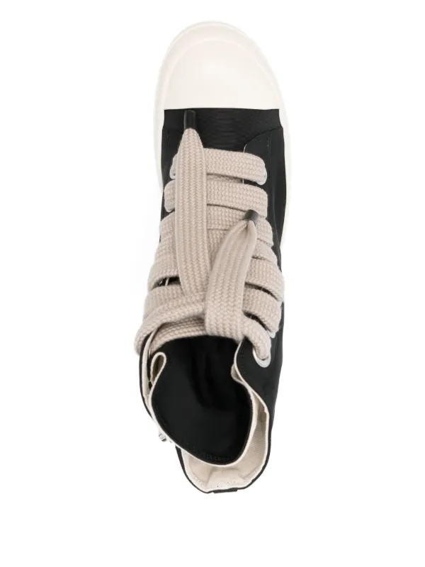 Rick Owens DRKSHDW ハイカットスニーカー | ブラック | FARFETCH JP