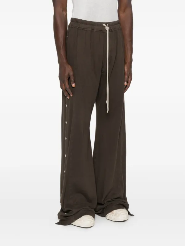 Rick Owens DRKSHDW ドローストリング ワイドパンツ | ブラウン