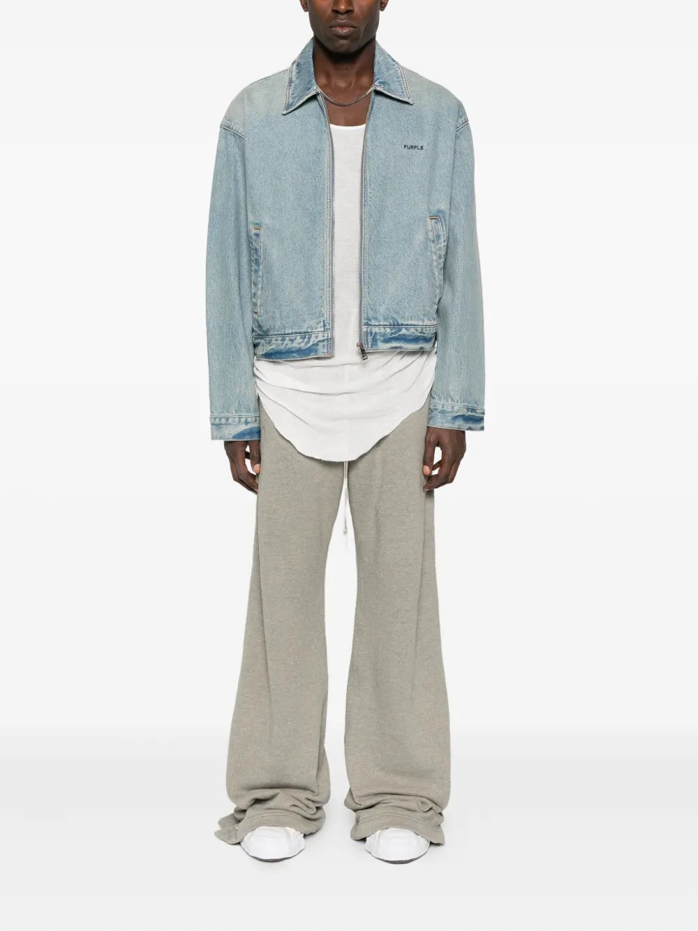 Rick Owens DRKSHDW DU02E7393.FGM 178 MELANGE GREY - Grijs