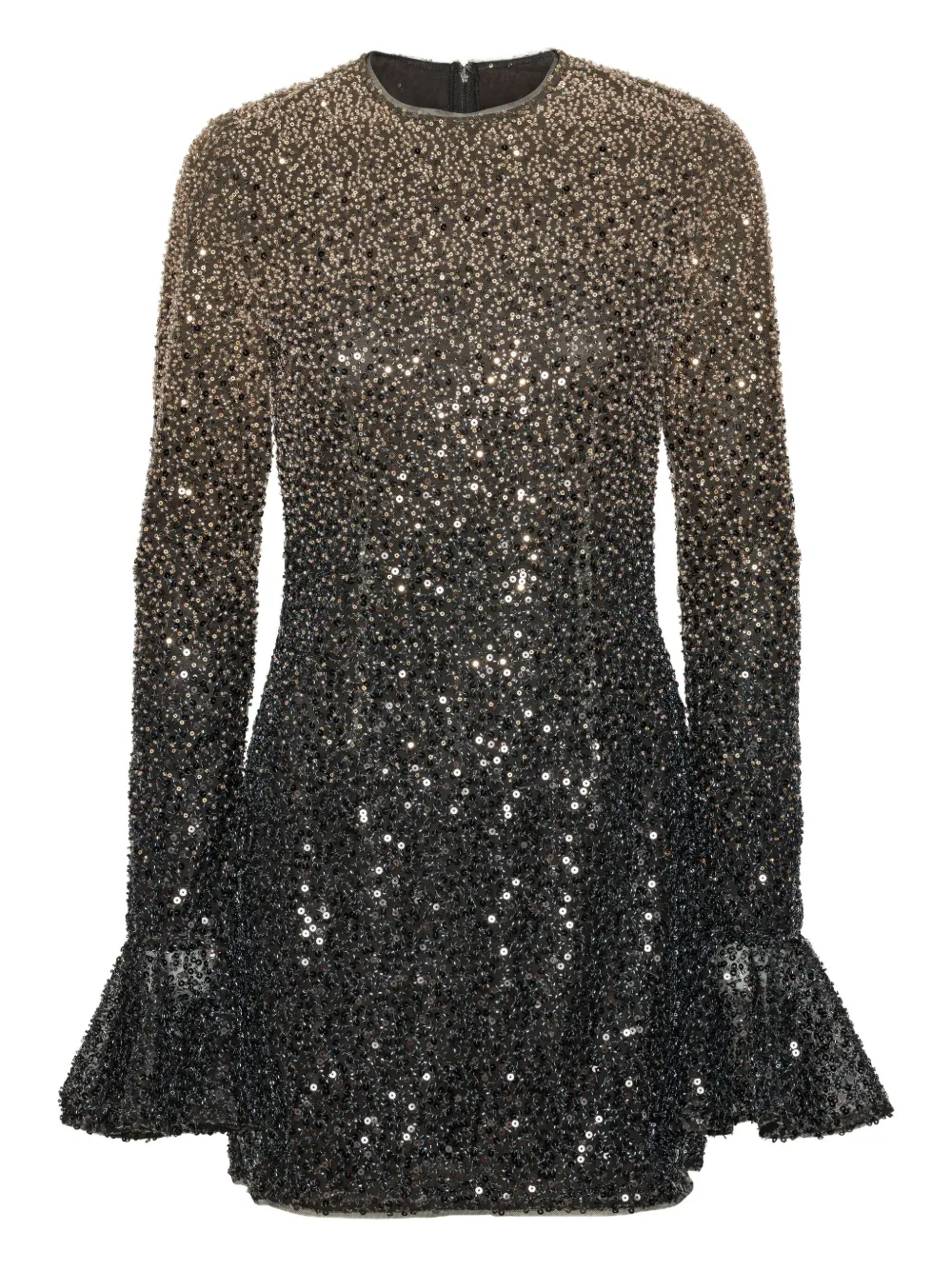 ROTATE BIRGER CHRISTENSEN long-sleeve mini dress | Black | Image 1