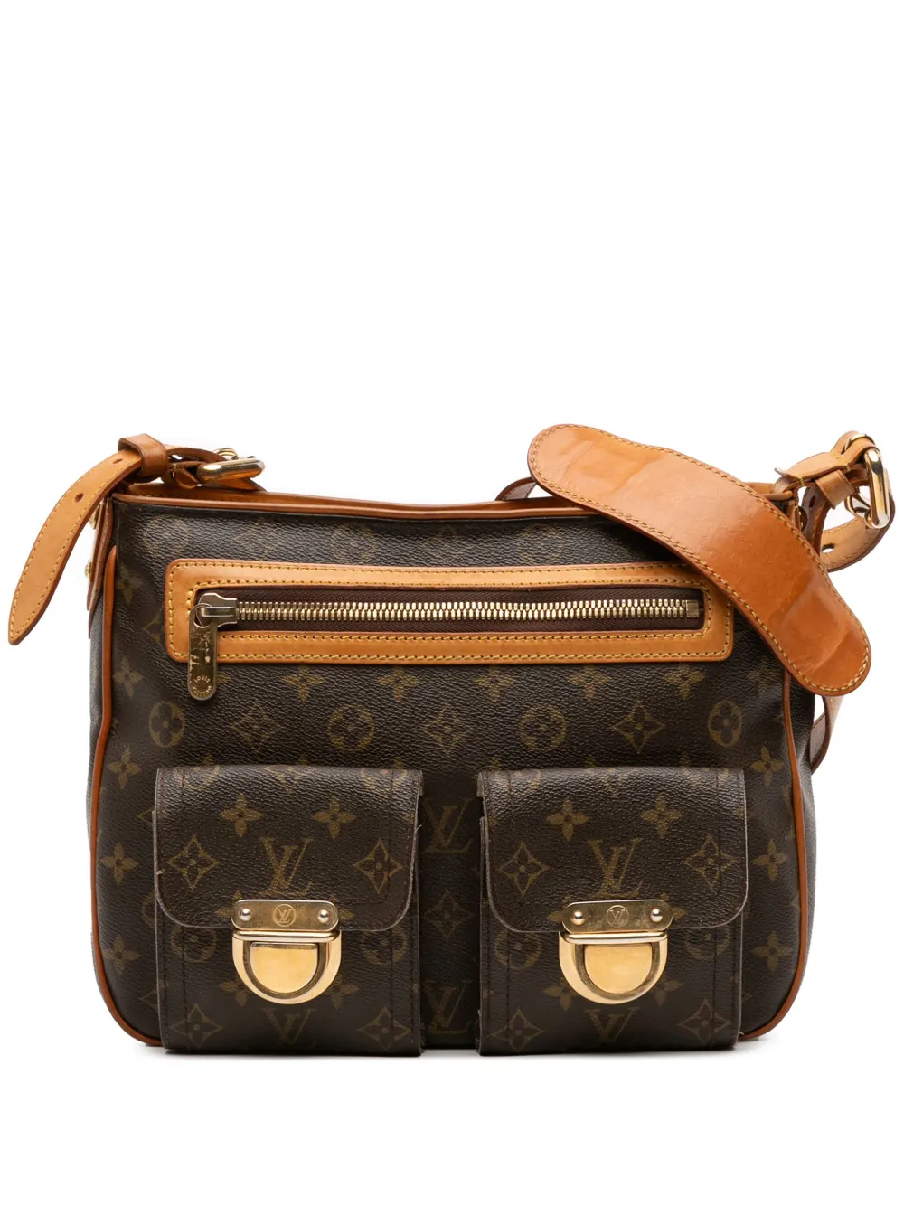 Louis Vuitton Pre-Owned 2006 Monogram Hudson GM crossbody bag | Brown | Image 1