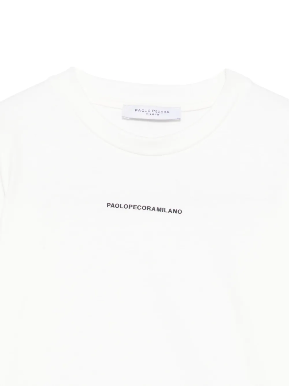 Paolo Pecora Kids T-shirt met lange mouwen Wit