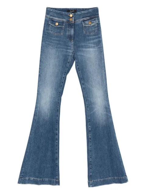 Seafarer jeans acampanados con bolsillos y solapa
