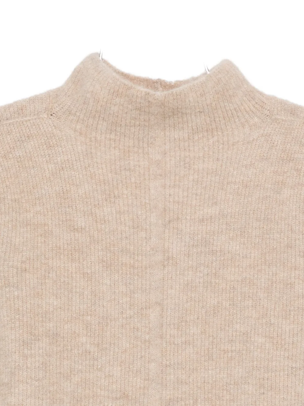 Rick Owens Mock-neck Sweater In Pink