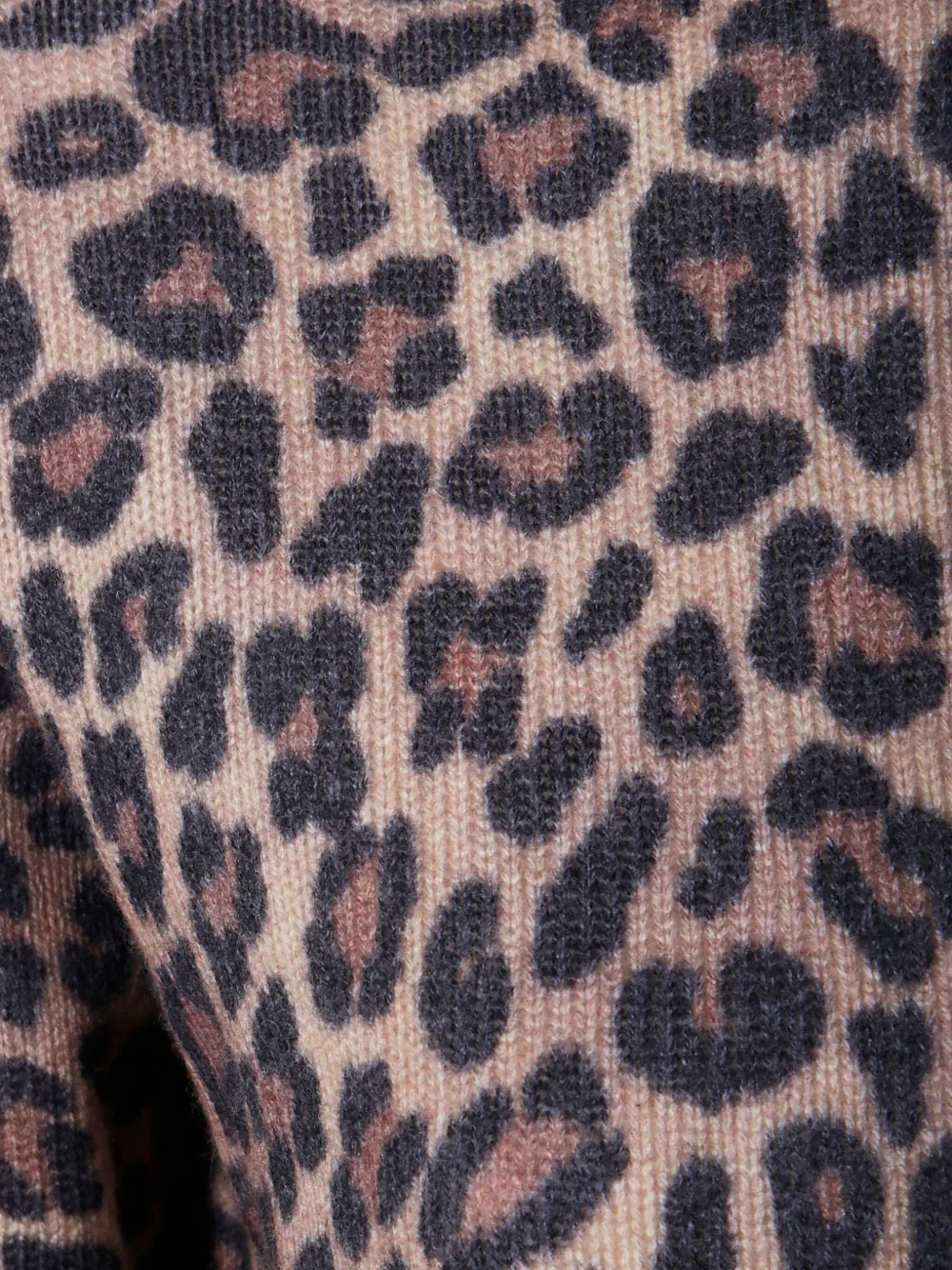 Mc2 Saint Barth Leopard Print Sweater In Animal Print