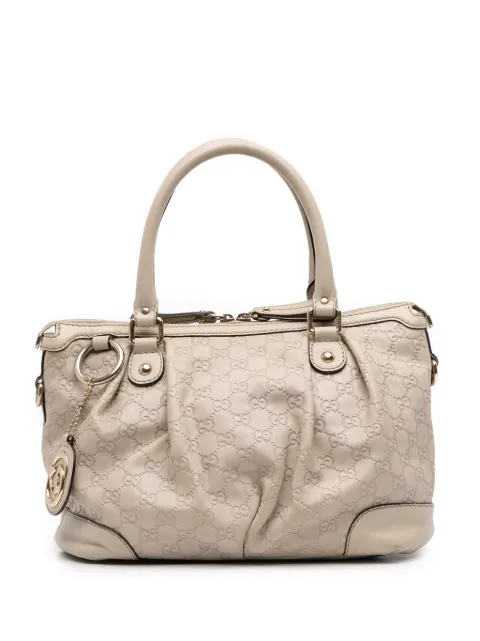 Gucci Pre-Owned 2016-2025 Guccissima Sukey satchel
