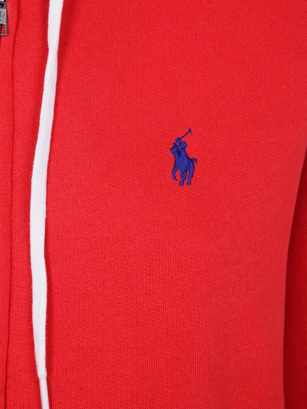 Polo Ralph Lauren レッド ジップアップフーディ POLO RALPH LAUREN（ポロ・ラルフローレン） ポロ ラルフローレン