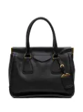 Prada Pre-Owned 2010-2025 Saffiano Lucido Top Handle Frame tote bag - Black