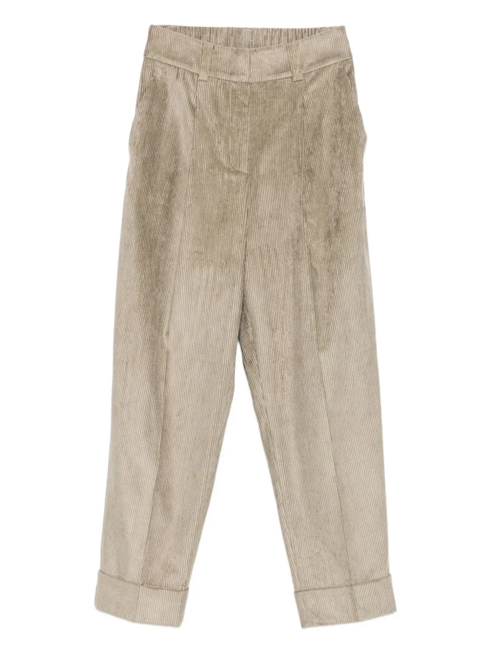Peserico corduroy cuffed pants | Neutrals | Image 1