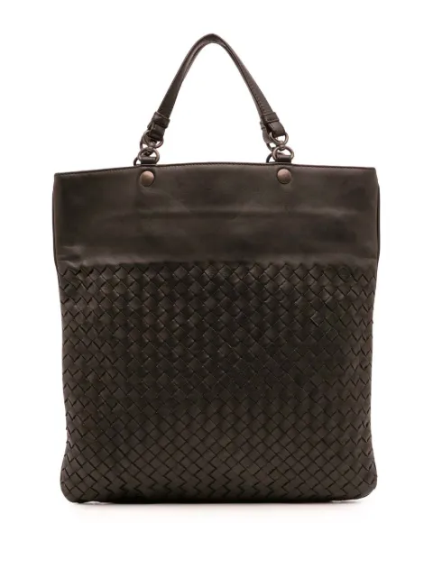 Bottega Veneta Pre-Owned tote de piel de napa Intrecciato 2009