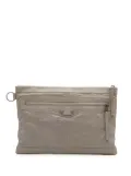 Balenciaga Pre-Owned 2010 Lambskin Motocross Classic Clip M clutch bag - Grey