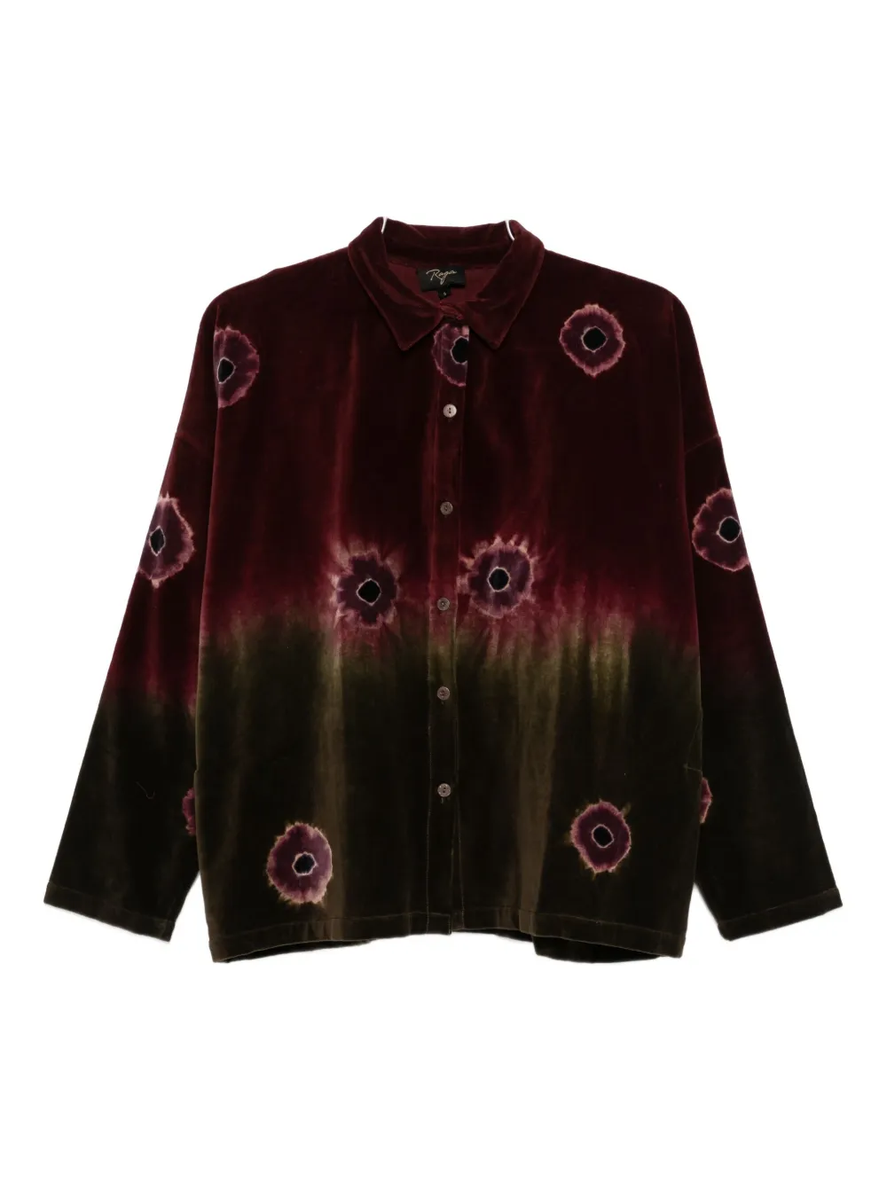 Yavi Tie-dye Buttoned Shirt In Multi