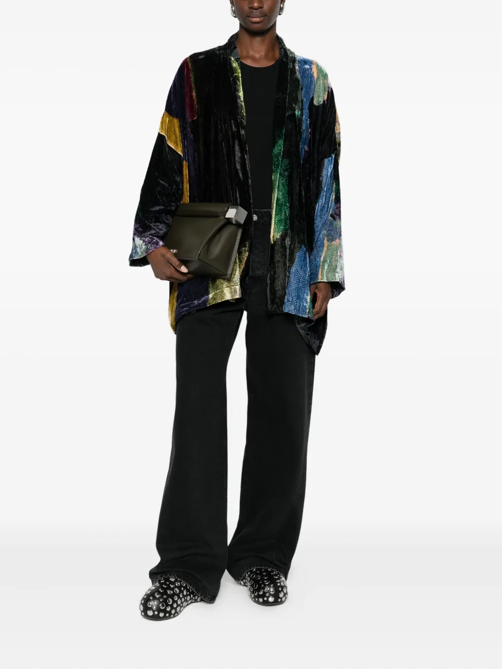 YAVI patchwork coat | Capes | Image 2