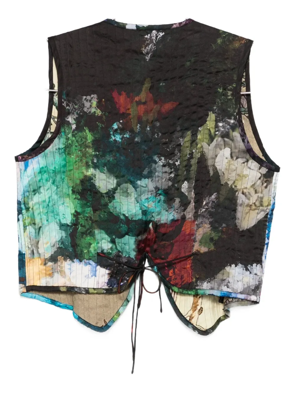 YAVI abstract-print waistcoat | Waistcoats & Gilets | Image 2
