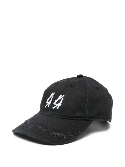 44 LABEL GROUP 44 Distressed Cotton Gabardine Cap
