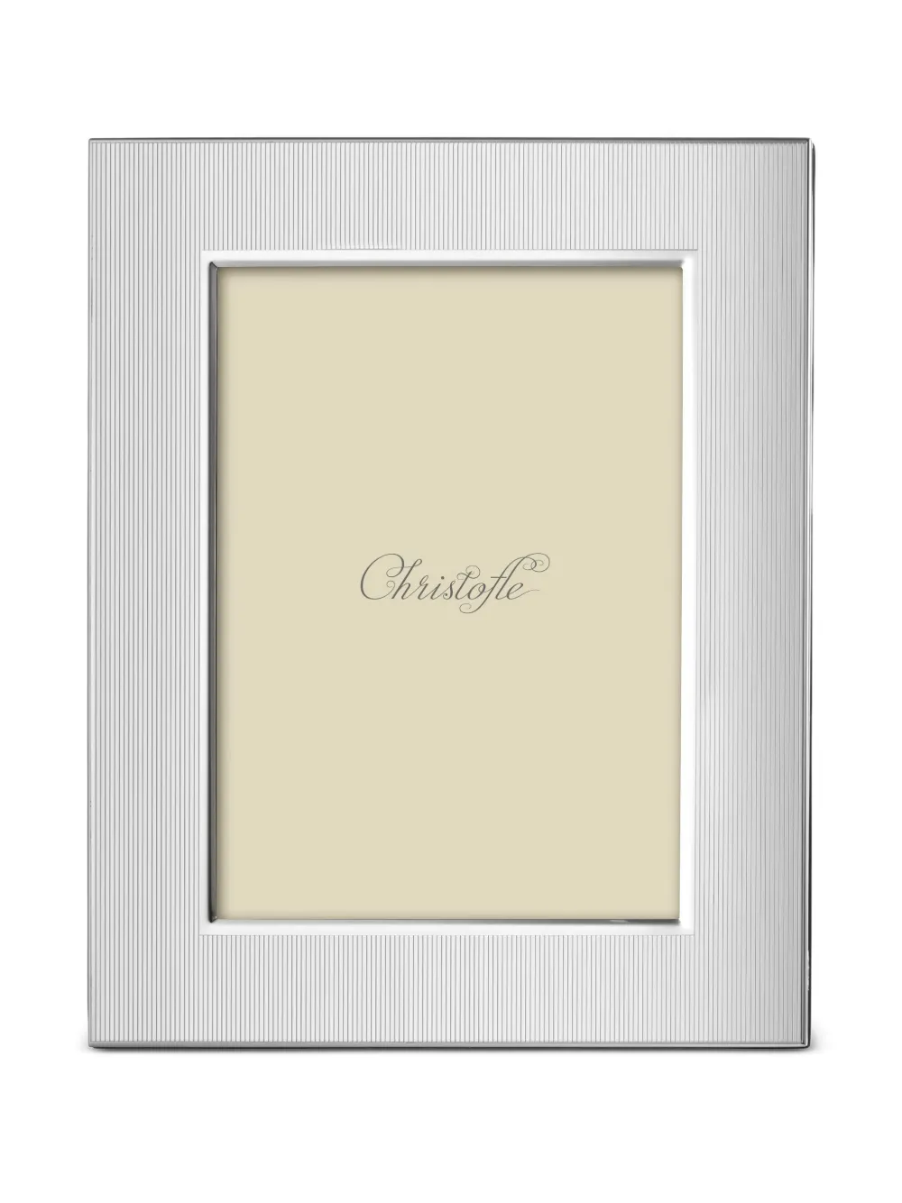 Christofle cadre photo en acier inoxydable | argent | Image 1