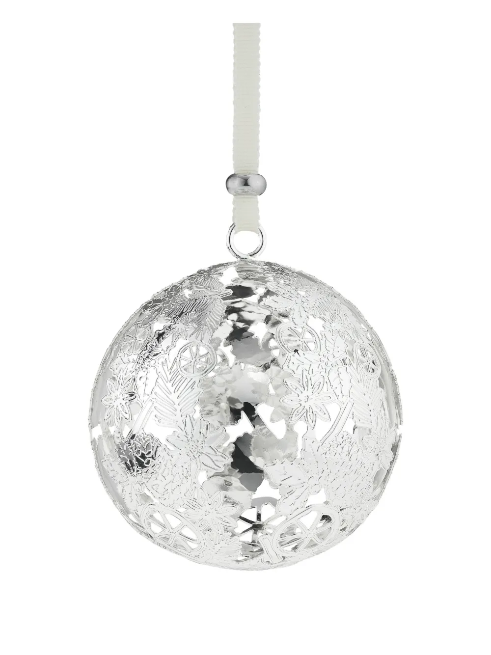 Christofle silver plated Christmas ornament | Silver | Image 1