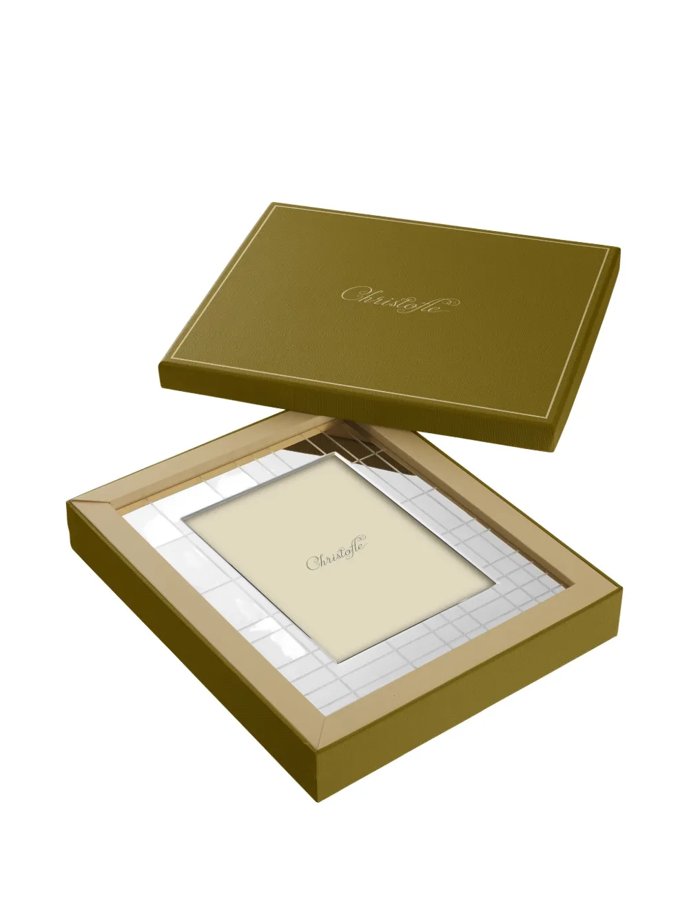 Christofle Stainless-steel Photo Frame (13cm X18cm) In Silver