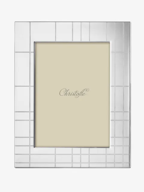 Christofle stainless-steel photo frame (13cm x18cm) 
