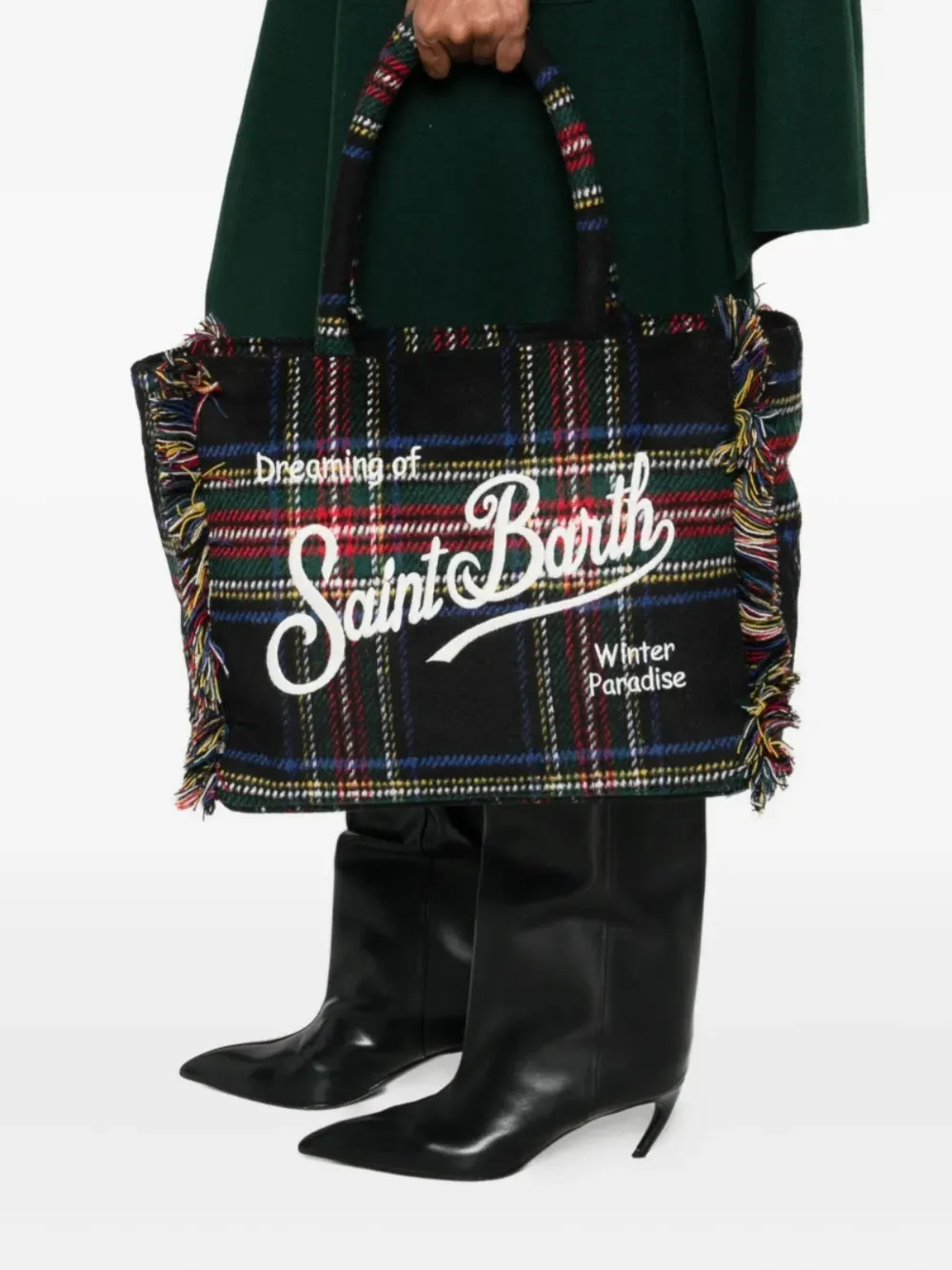 MC2 Saint Barth Colette shopper - Groen
