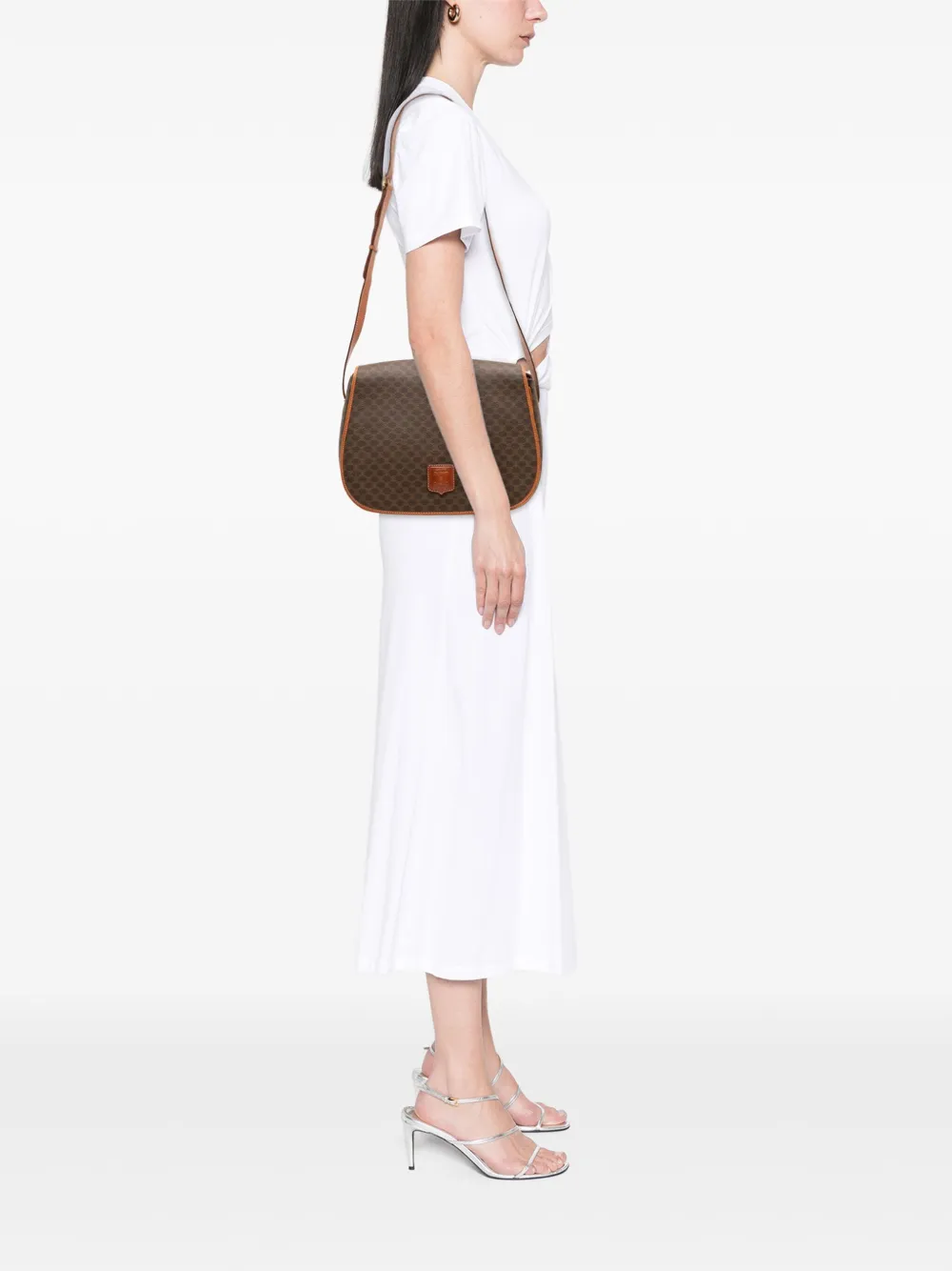 Celine Pre-Owned 2011 Macadam Coated Canvas crossbody bag | Pre-Owned | Image 2