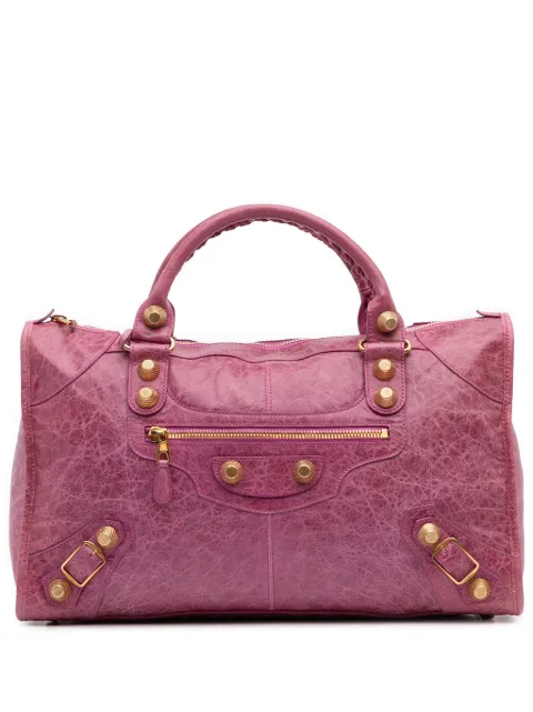 Balenciaga Pre-Owned 2007-2012 Lambskin Motocross Giant 21 Work satchel