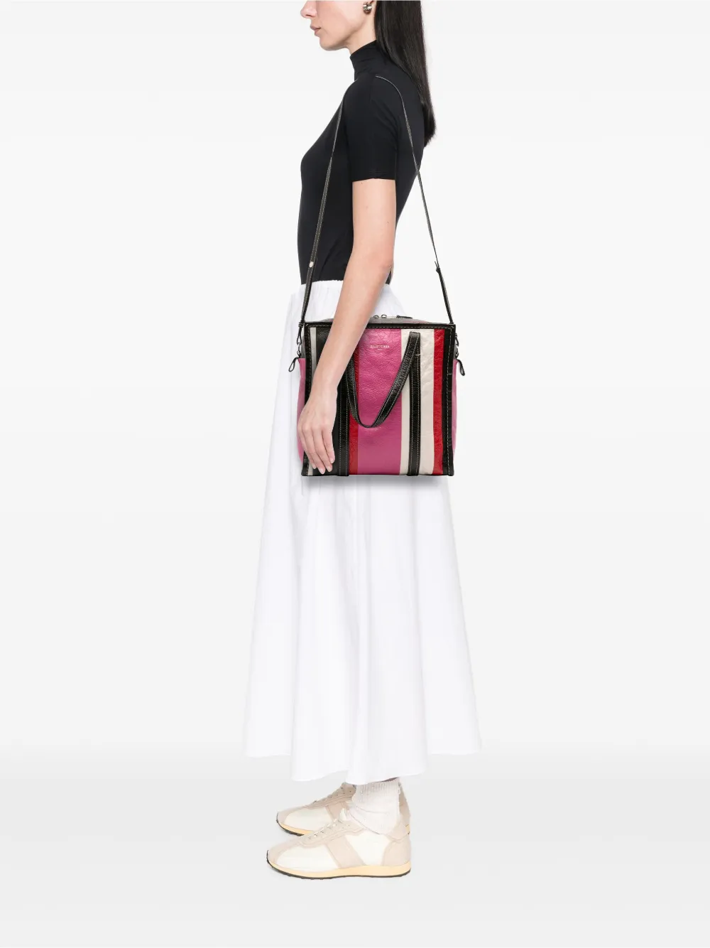 Balenciaga Pre-Owned 2018 S Lambskin Bazar Shopper satchel | Pre-Owned | Image 2