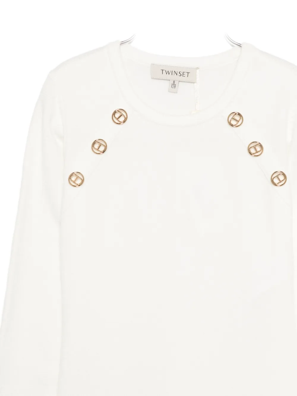 Twinset Dress  Kids Color White In White
