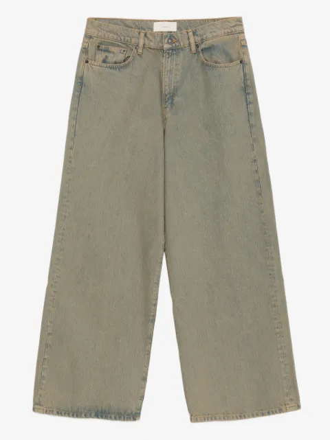 Jeanerica logo-patch jeans