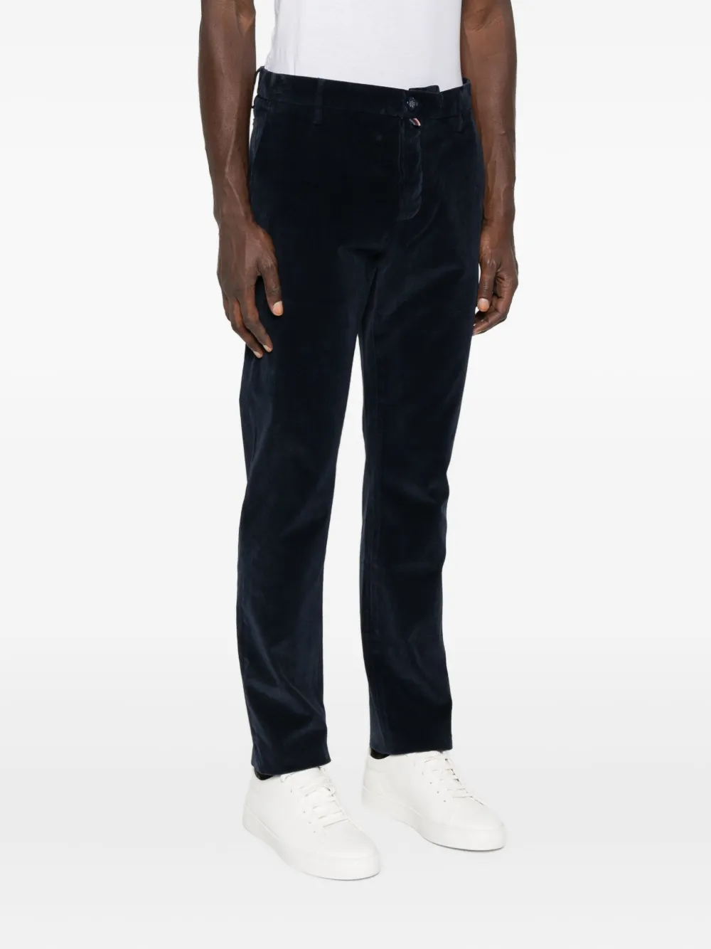 Jacob Cohen Corduroy Trousers In Black