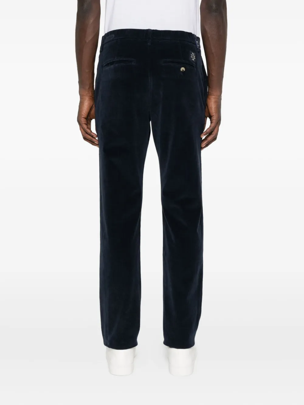 Jacob Cohen Corduroy Trousers In Black