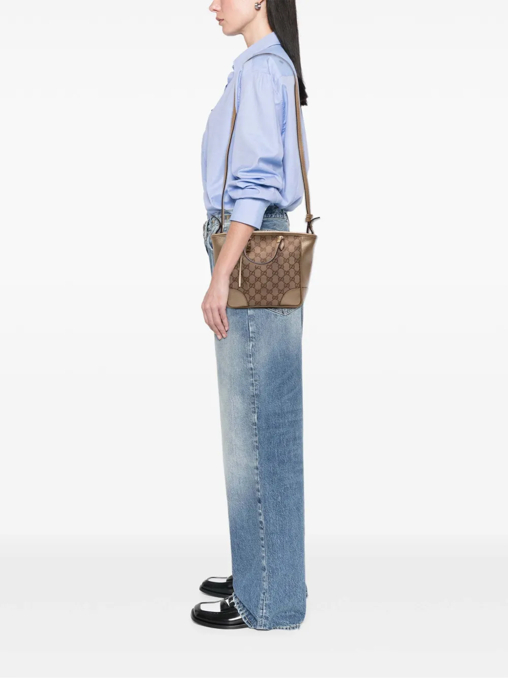 Gucci Pre-Owned 2016-2025 Small GG Canvas Bree satchel | Pre-Owned | Image 2