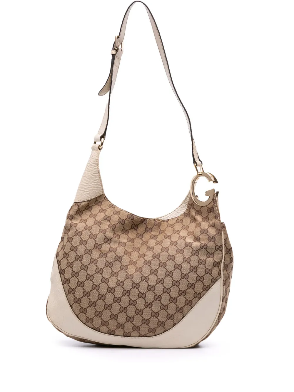 Gucci Pre-Owned 2016-2025 GGキャンバス シャーロット ショルダーバッグ - ブラウン Gucci Pre-Owned 2016-2025 GGキャンバス シャーロット ショルダーバッグ - ブラウン