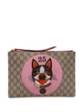 Gucci Pre-Owned 2000-2015 GG Supreme Bosco clutch bag - Brown