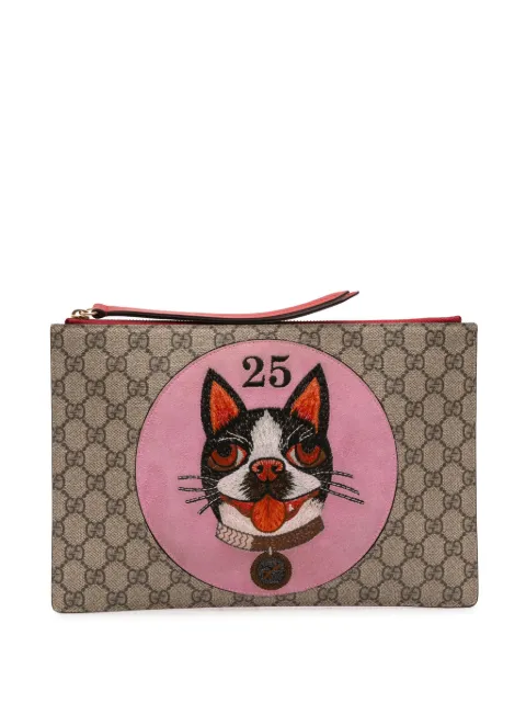 Gucci Pre-Owned 2000-2015 GG Supreme Bosco clutch bag
