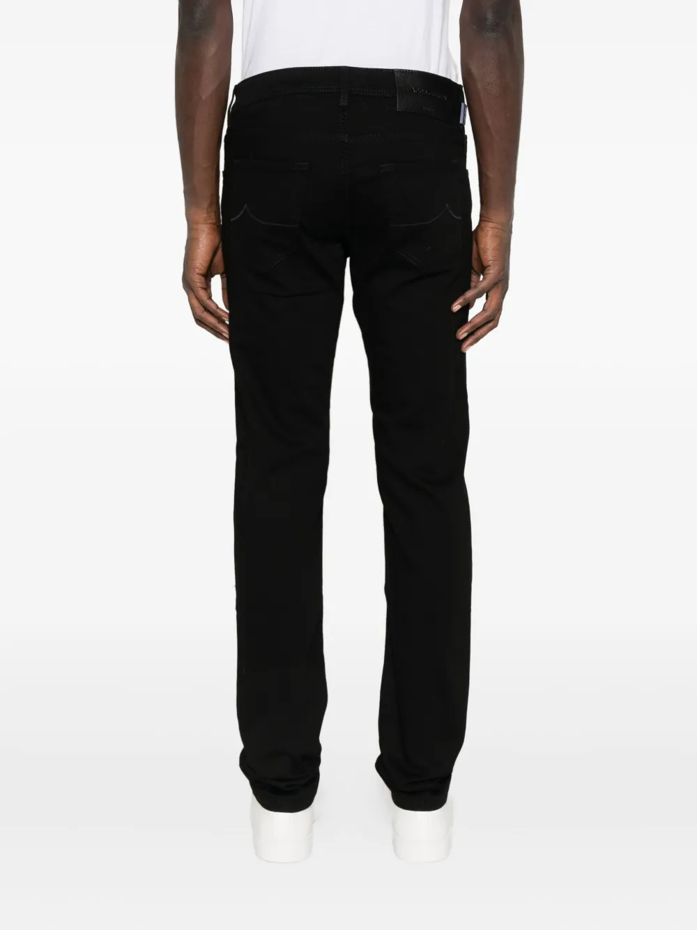 Jacob Cohen Five-pocket Jeans In Black
