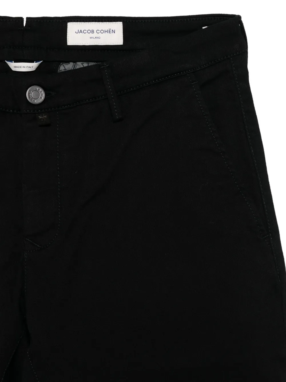 Jacob Cohën Jeans met vijf zakken Zwart