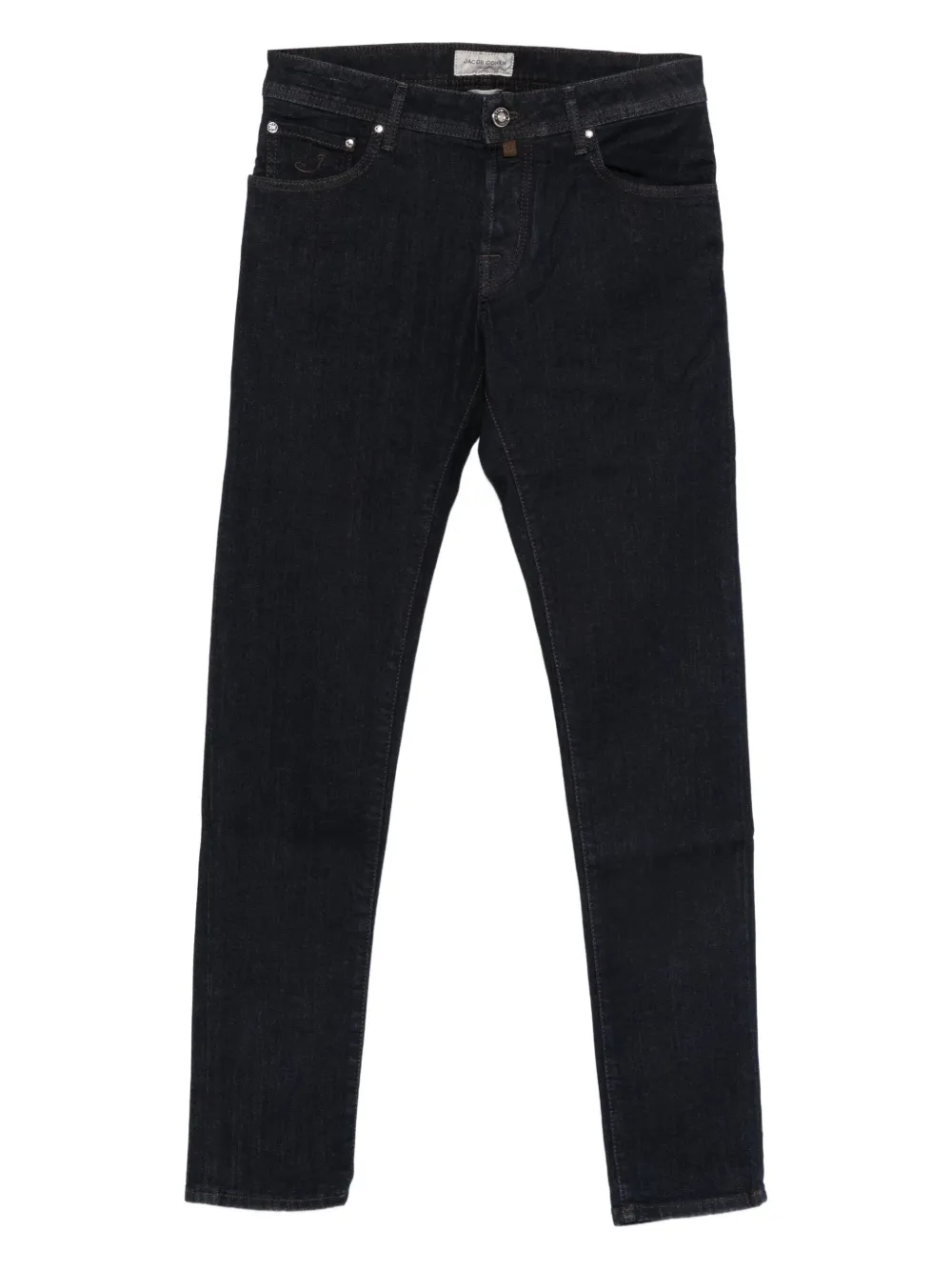 Jacob Cohën embellished-detail jeans - ブルー Jacob Cohën embellished-detail jeans - ブルー