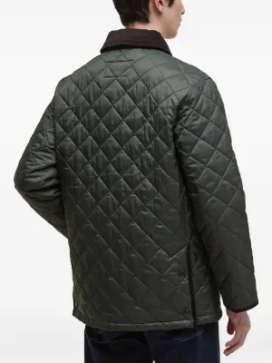 Barbour コーデュロイカラー キルティングジャケット | グリーン