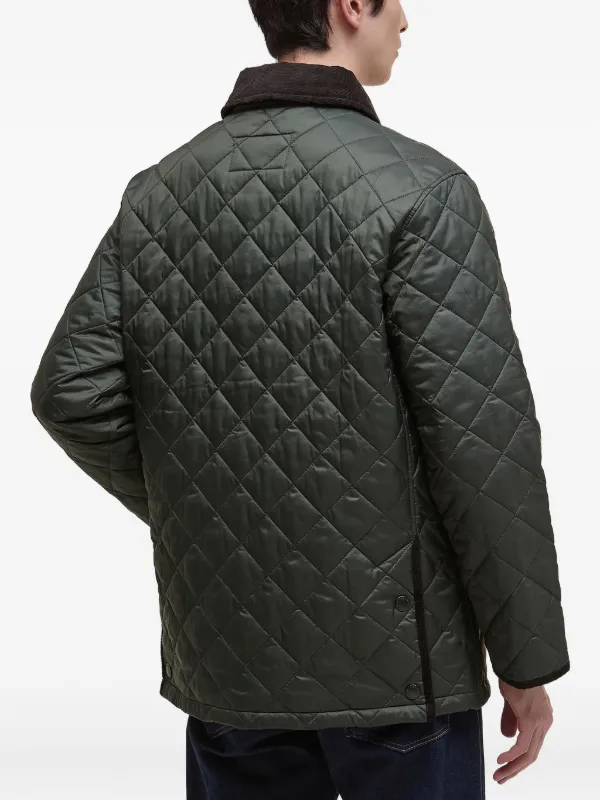 Barbour コーデュロイカラー キルティングジャケット | グリーン