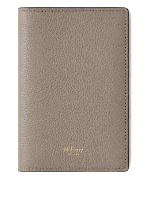 Mulberry leather passport cover